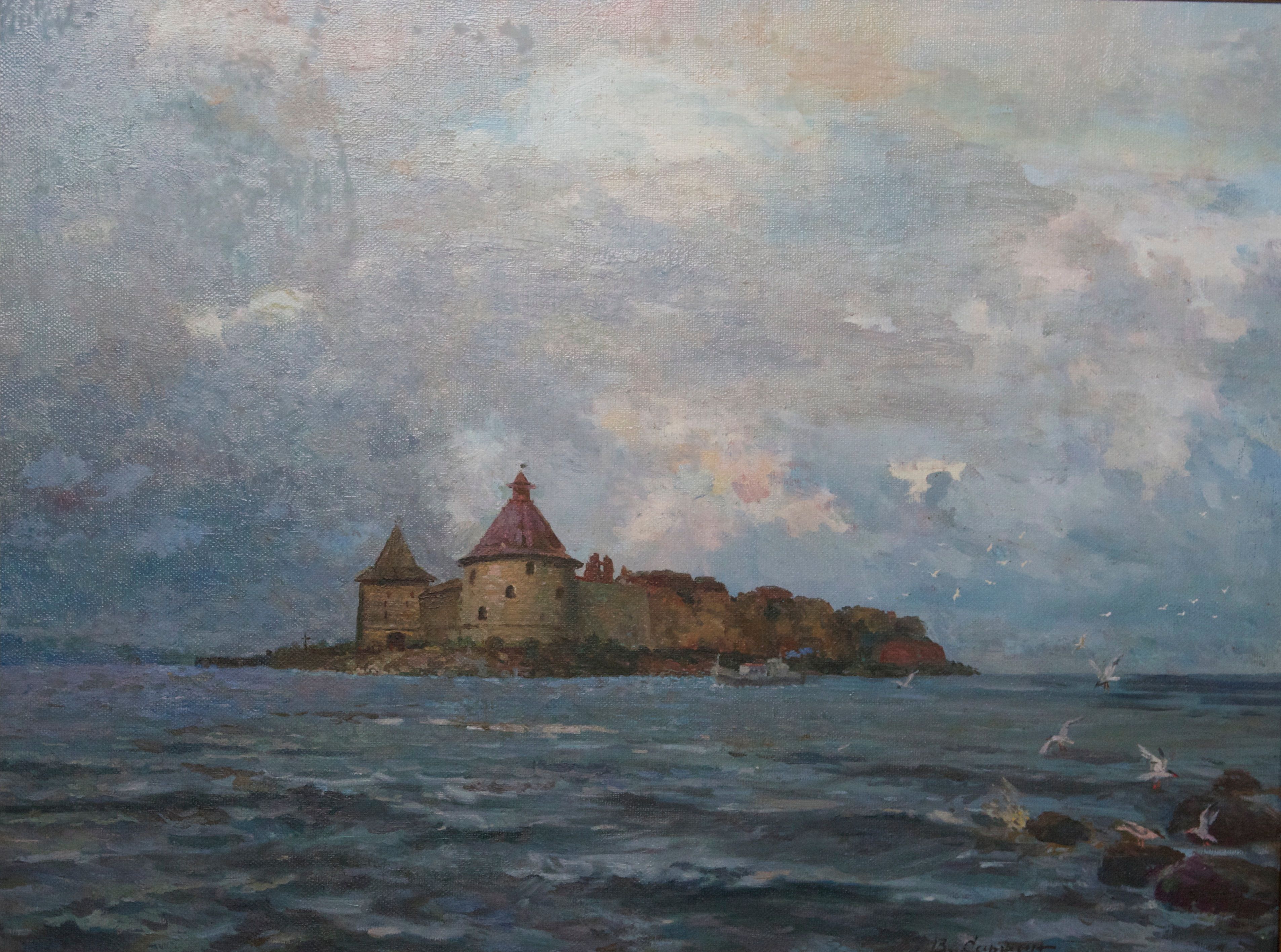 Крепость Орешек. В. А. Саржин
