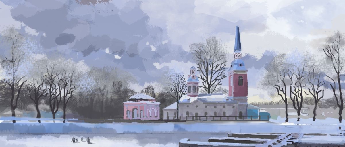 Владислав Борзов. 15 лет. "Шлиссельбург". Компьютерная графика