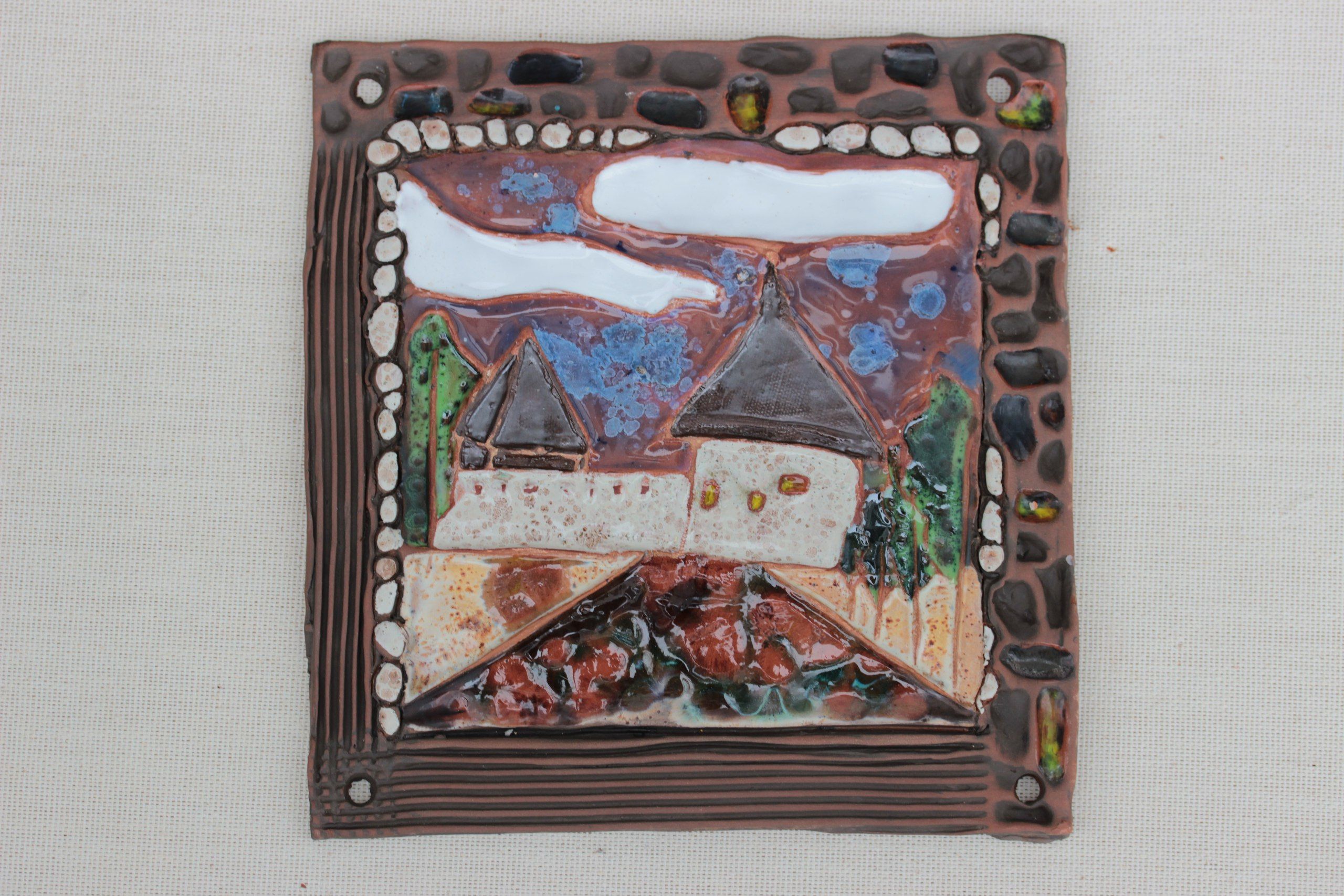 Декоративное панно «Крепость»