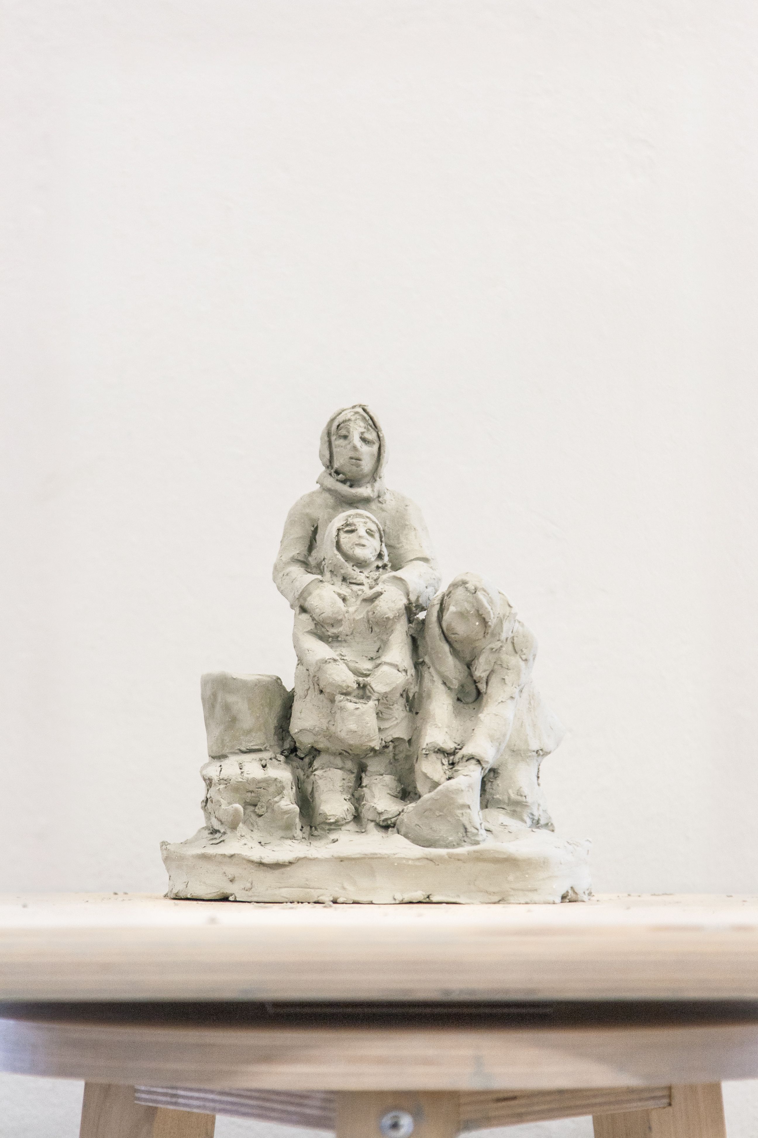 «Блокада Ленинграда (За водой на Неву)», Дарья Кулиш (11 лет)